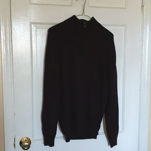 Quarter-zip sweater